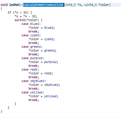 Calculate Matrix Position