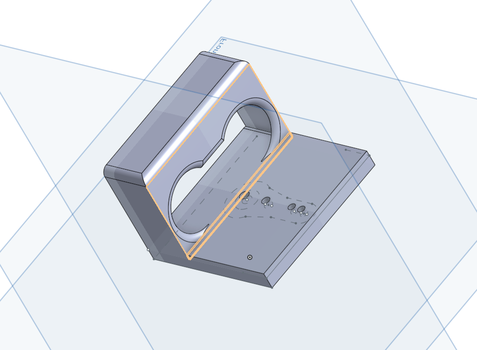 Isometric View of Lidar Mount