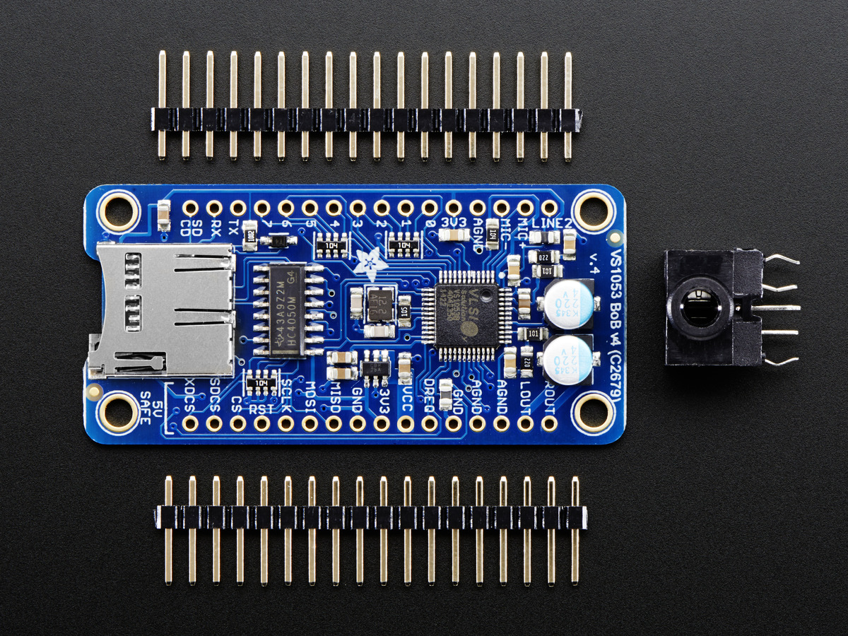 CMPE244 S18 Fritos adafruit vs1053 audio decoder board.jpg