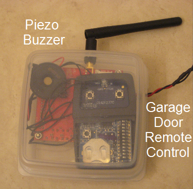 Garage Parking Assistant - Vehicle Module (Back Side)