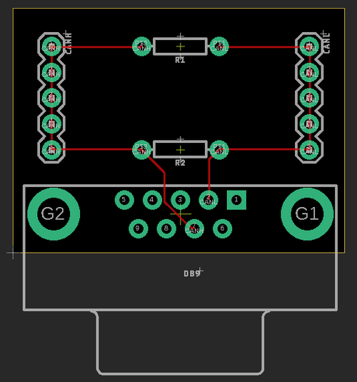 CAN Bus PCB Board