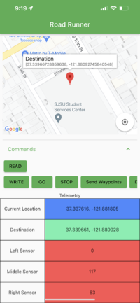 Long press on Google Map for placing Destination Marker