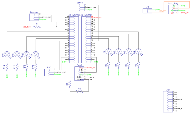 Motor Node Schematic