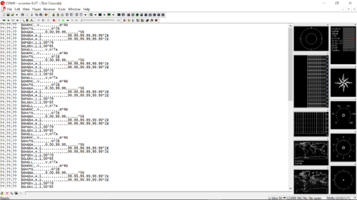 NMEA messages without lock