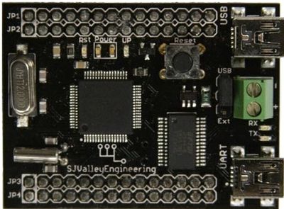 Figure 1: The LPC2148 Microcontroller used for the project.