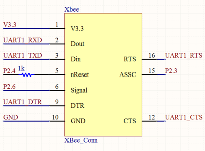 Color sensor connections