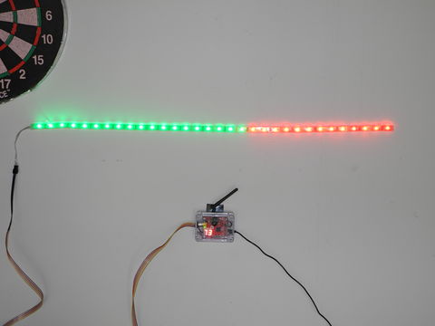 LED strip and garage module